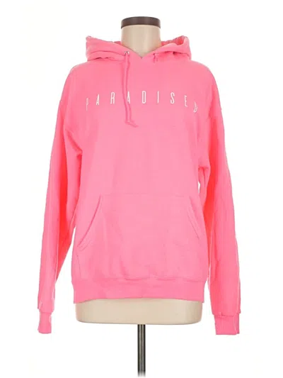 Pre-owned Paradised Pullover Hoodie In Pink