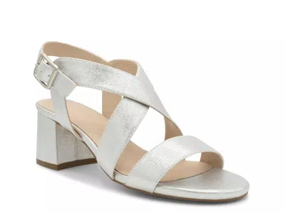 Paradox London Ida Sandal In Silver