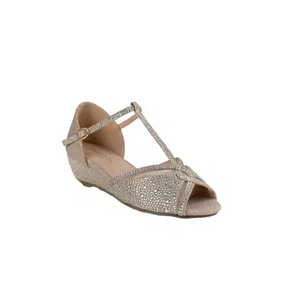 Paradox London Janelle Champagne Shimmer P2209m Women's In Gold