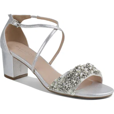Paradox London Pink Evangeline Block Heel Sandal In Multi