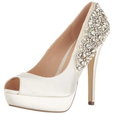 Paradox London Pink Indulgence Heeled Sandal Ivory P1710 Women's In White
