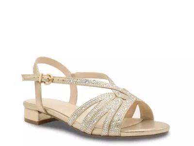 Paradox London Quest Sandal In Gold