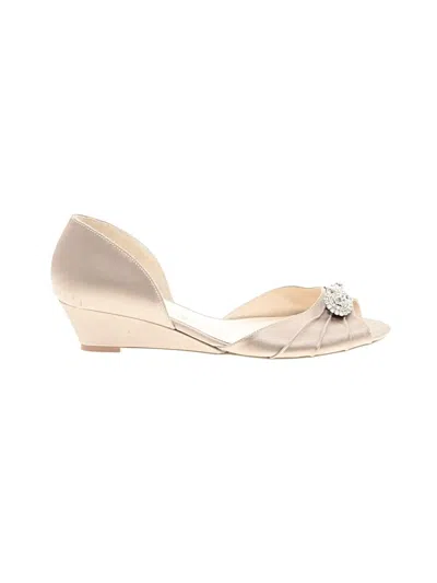 Pre-owned Paradox Wedges In Ivory
