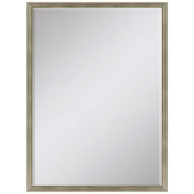 Paragon #180 Metallic Neutral Wall Mirror - 26" X 38" In Multi