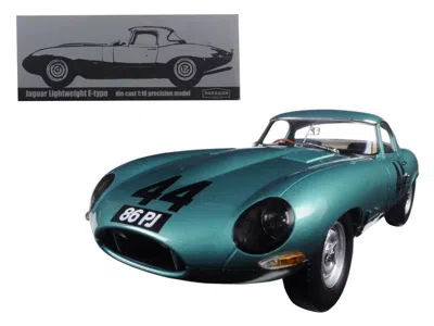 Paragon 1963 Jaguar Lightweight E-type #44 "arkins 86 Pj" 1/18 Diecast Model Car By  In Blue