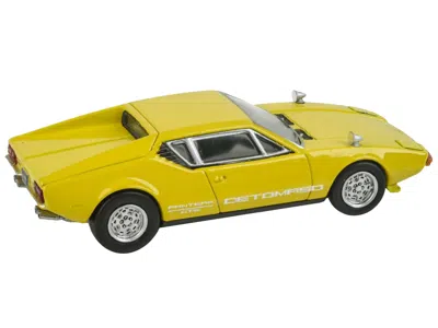 Paragon 1972 De Tomaso Pantera Yellow 1/64 Diecast Model Car By  Models