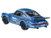 Paragon 1975 Porsche 911 Carrera Rsr 3.0 #6 "kremer Racing - Wallys Jeans" Blue 1/64 Diecast Model Car By Pa