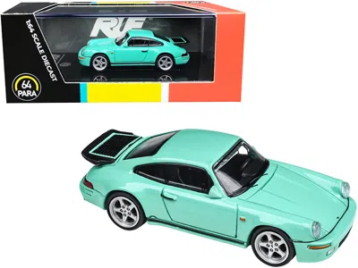 Paragon 1987 Ruf Ctr Yellowbird Mint Green 1/64 Diecast Model Car By