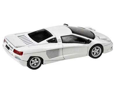 Paragon 1991 Cizeta V16t Pearlescent White Metallic 1/64 Diecast Model Car By  Models