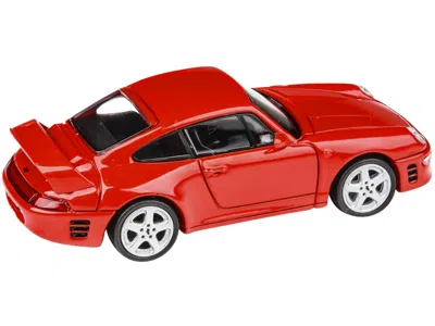 Paragon 1995 Ruf Ctr2 Guards Red 1/64 Diecast Model Car By