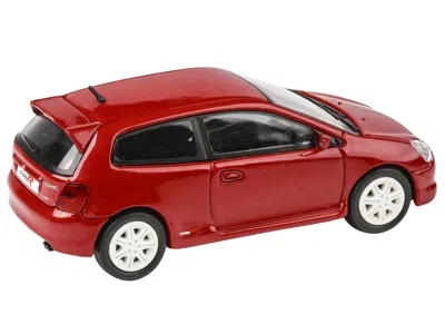 Paragon 2001 Honda Civic Type R Ep3 Milano Red 1/64 Diecast Model Car By  Models In Brown