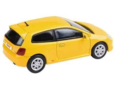 Paragon 2001 Honda Civic Type R Ep3 Sunlight Yellow 1/64 Diecast Model Car By  Models