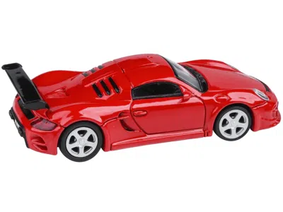 Paragon 2012 Ruf Ctr3 Clubsport Guards Red 1/64 Diecast Model Car By  Models