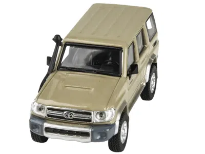 Paragon 2014 Toyota Land Cruiser 76 Sandy Taupe Tan 1/64 Diecast Model Car By  Models In Neutral
