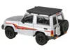 Paragon 2014 Toyota Land Cruiser Lc 71 Silver Metallic With Graphics 1/64 Diecast Model Car By  Model