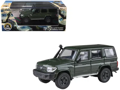 Paragon 2014 Toyota Land Cruiser Lc 76 Military Green 1/64 Diecast Model Car By  Models