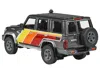 Paragon 2014 Toyota Land Cruiser Lc76 "trd Livery" Gray Metallic With Stripes 1/64 Diecast Model Car By Para