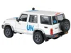 Paragon 2014 Toyota Land Cruiser Lc76 White "united Nations" 1/64 Diecast Model Car By  Models
