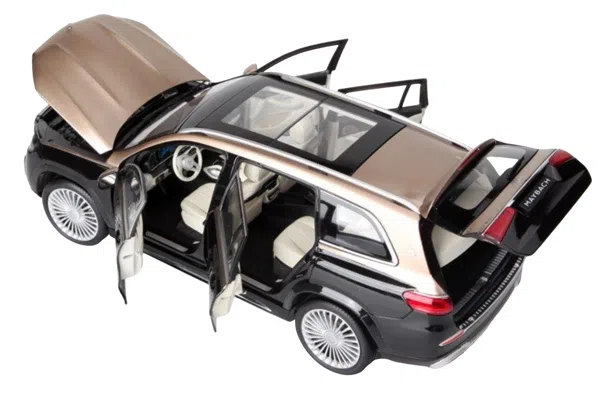 Modellino Paragon 1/18 Mercedes Benz Maybach GLS 600 – Pressofuso Nero/Oro
