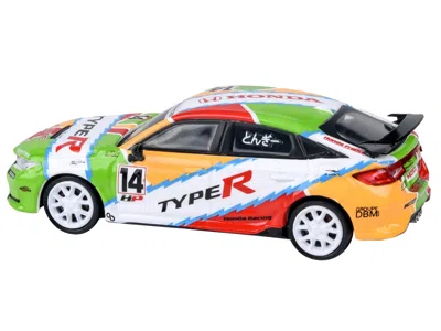Paragon 2023 Honda Civic Type R Fl5 #14 "jaccs" Livery 1/64 Diecast Model Car By  Models In Multi