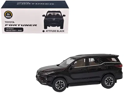 Paragon 2023 Toyota Fortuner Attitude Black 1/64 Diecast Model Car By  Models