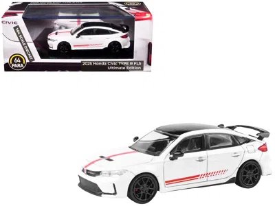 Paragon 2025 Honda Civic Type R Fl5 "ultimate Edition" White With Red Stripes And Black Top