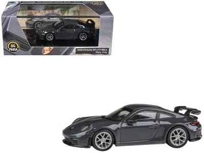 Paragon 2025 Porsche 911 Gt3 (992.2) Slate Gray 1/64 Diecast Model Car By  Models In Black