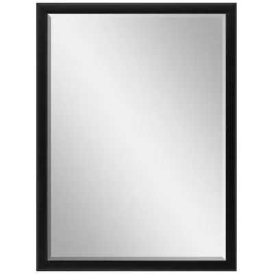 Paragon #374 Black Wall Mirror - 26" X 38"
