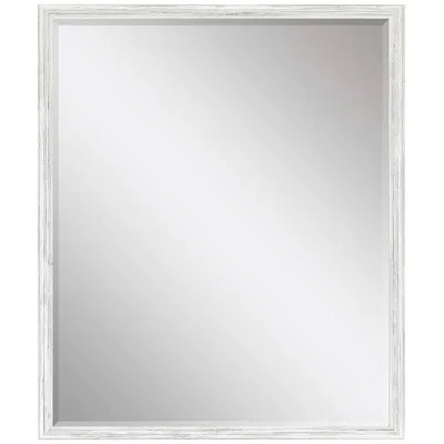 Paragon #418 White Wall Mirror - 25" X 31"