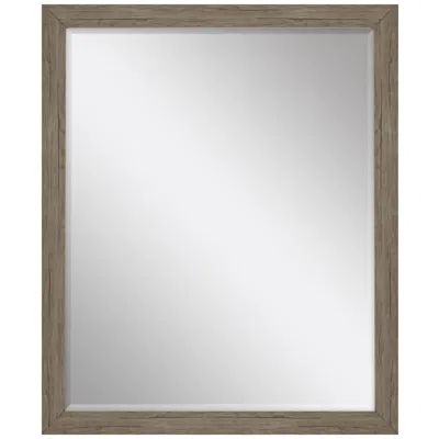 Paragon #462 Brown Wall Mirror - 25" X 31"