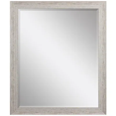 Paragon #530 Beige Wall Mirror - 26" X 32" In Gray