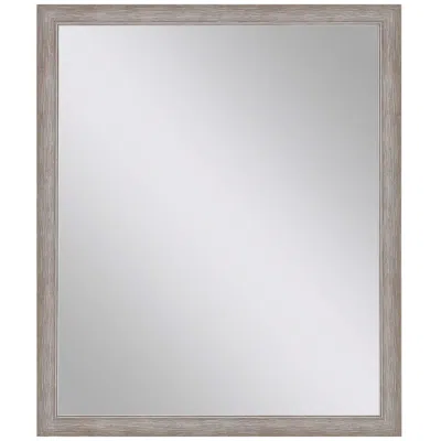 Paragon #632 Gray Metallic Wall Mirror - 26" X 32"