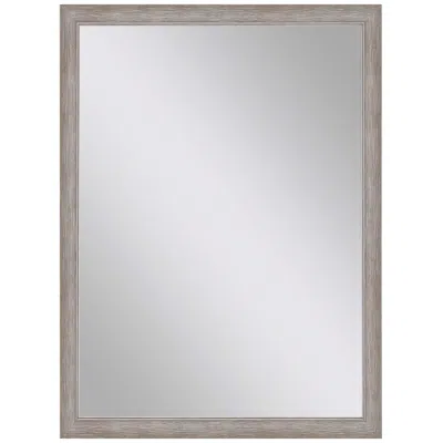 Paragon #632 Gray Metallic Wall Mirror - 28" X 40"