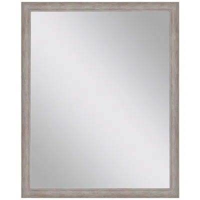 Paragon #632 Gray Metallic Wall Mirror - 34" X 44" In Multi
