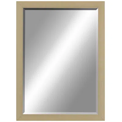 Paragon #633 Metallic Black Wall Mirror - 27" X 39"