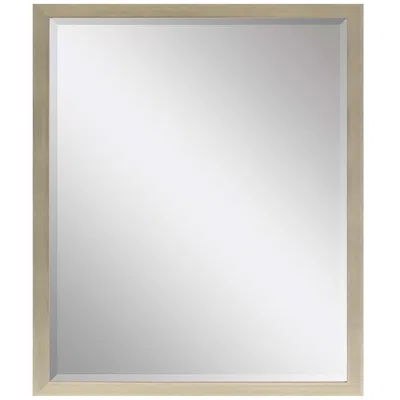 Paragon #854 Metallic Neutral Wall Mirror - 25" X 31"