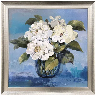 Paragon Alluring Blooms 30"w X 30"h Transitional Framed Art