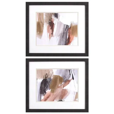 Paragon Antique Gold A 21"w X 18"h Framed Art Set Of 2 In Multi