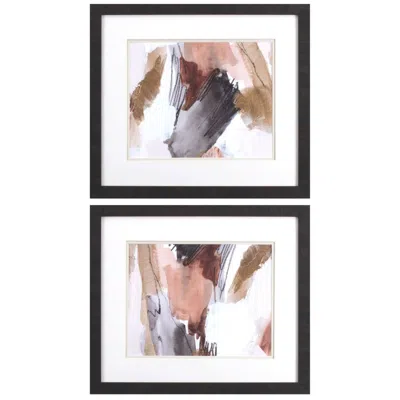 Paragon Antique Gold B 21"w X 18"h Framed Art Set Of 2