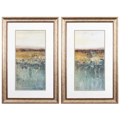 Paragon Antique Horizon 34" High 2-piece Framed Print Wall Art Set