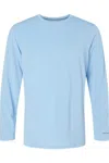 Paragon Aruba Extreme Performance Long Sleeve T-shirt In Blue