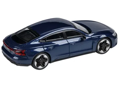 Paragon Audi E-tron Gt Rs Ascari Blue Metallic 1/64 Diecast Model Car By  Models