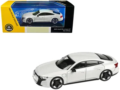 Paragon Audi E-tron Gt Rs Ibis White Metallic 1/64 Diecast Model Car By  Models