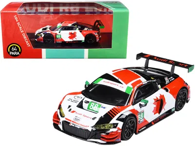 Paragon Audi R8 Lms #88 Wrt Speedstar Daytona 24 Hours (2019) 1/64 Diecast Model Car By  In Red