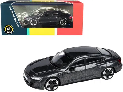 Paragon Audi Rs E-tron Gt Daytona Gray Metallic 1/64 Diecast Model Car By  In Black