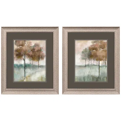 Paragon Autumn In The Park 19"w X 22"h Framed Art Set Of 2