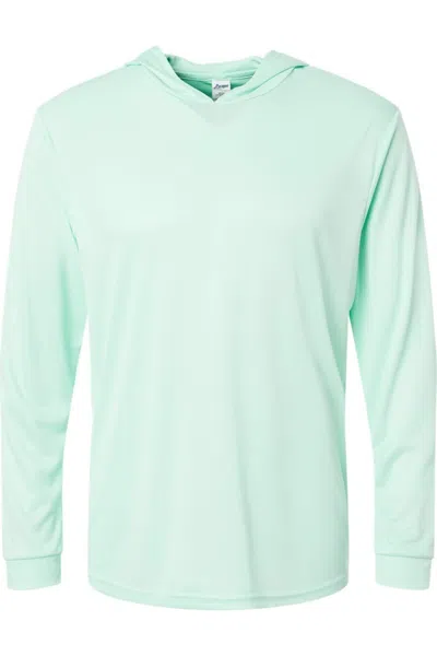 Paragon Bahama Performance Hooded Long Sleeve T-shirt In Green