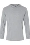 Paragon Bahama Performance Hooded Long Sleeve T-shirt In Grey