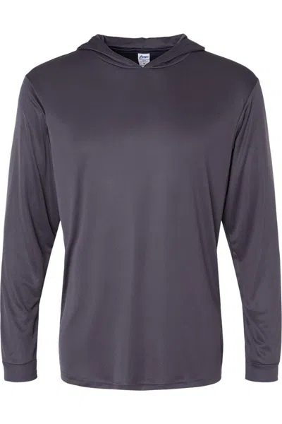 Paragon Bahama Performance Hooded Long Sleeve T-shirt In Purple