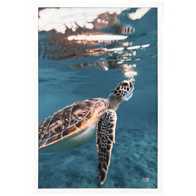Paragon Blowing Bubbles 29"w X 42"h Framed Wall Art